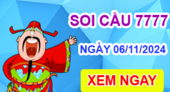 Soi cầu 7777 ngày 06-11-2024 – Cầu lô tứ quý 7777 hôm nay