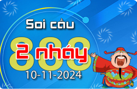 Soi Cầu 888 2 Nháy hôm nay ngày 10/11/2024