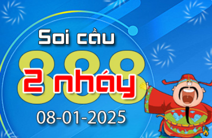 Soi Cầu 888 2 Nháy hôm nay ngày 08/01/2025