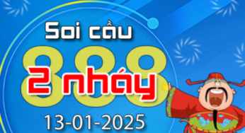 Soi Cầu 888 2 Nháy hôm nay ngày 13/01/2025
