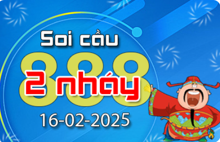 Soi Cầu 888 2 Nháy hôm nay ngày 16/02/2025
