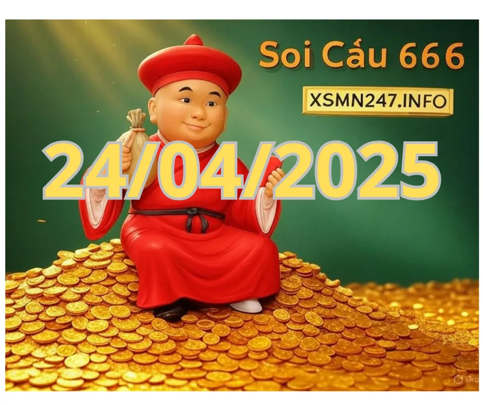 Soi Cầu 666 ngày 24/04/2025 để dự đoán Lô đẹp hôm nay