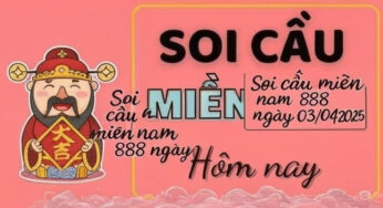 Soi cầu miền nam VIP 888 ngày 03/04/2025 – Soi cầu Wap Chuẩn Xác hôm nay