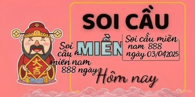 Soi cầu miền nam VIP 888 ngày 03/04/2025 – Soi cầu Wap Chuẩn Xác hôm nay